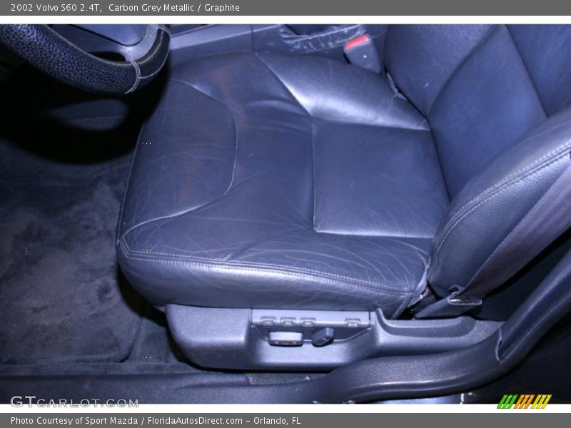 Carbon Grey Metallic / Graphite 2002 Volvo S60 2.4T