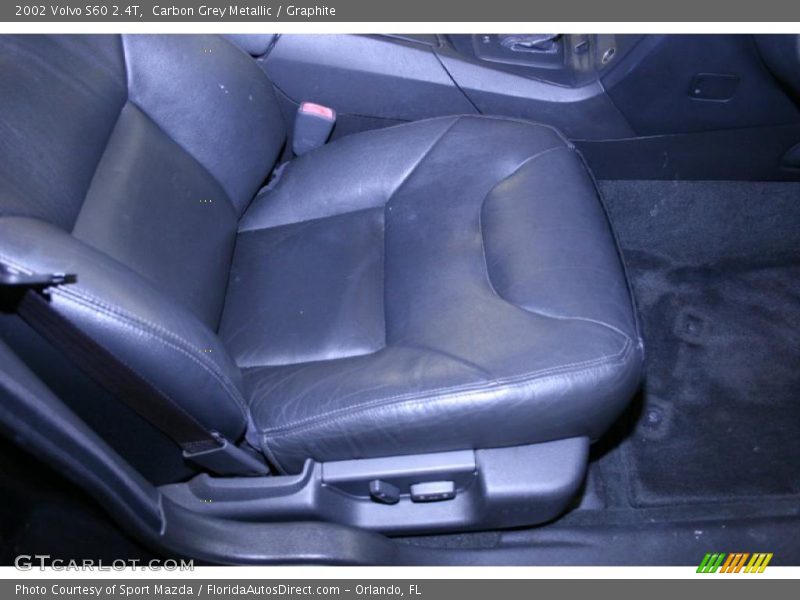Carbon Grey Metallic / Graphite 2002 Volvo S60 2.4T