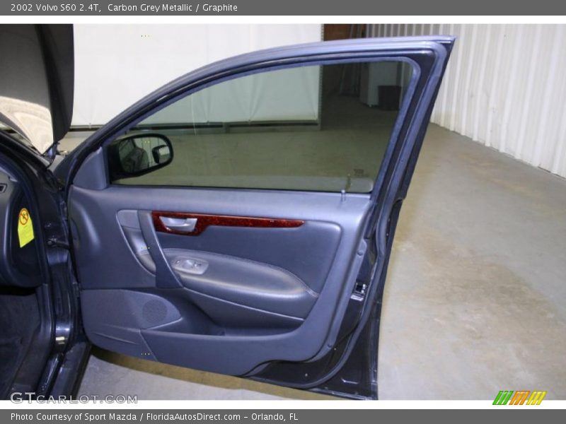 Carbon Grey Metallic / Graphite 2002 Volvo S60 2.4T