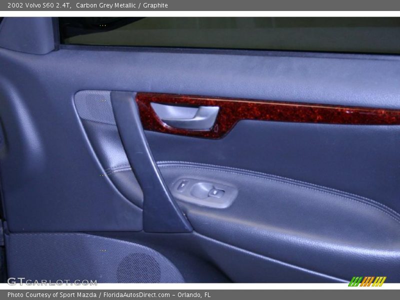 Carbon Grey Metallic / Graphite 2002 Volvo S60 2.4T