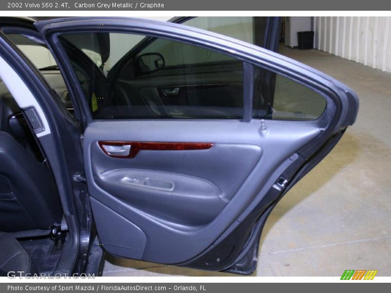 Carbon Grey Metallic / Graphite 2002 Volvo S60 2.4T