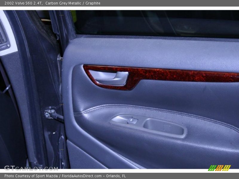 Carbon Grey Metallic / Graphite 2002 Volvo S60 2.4T