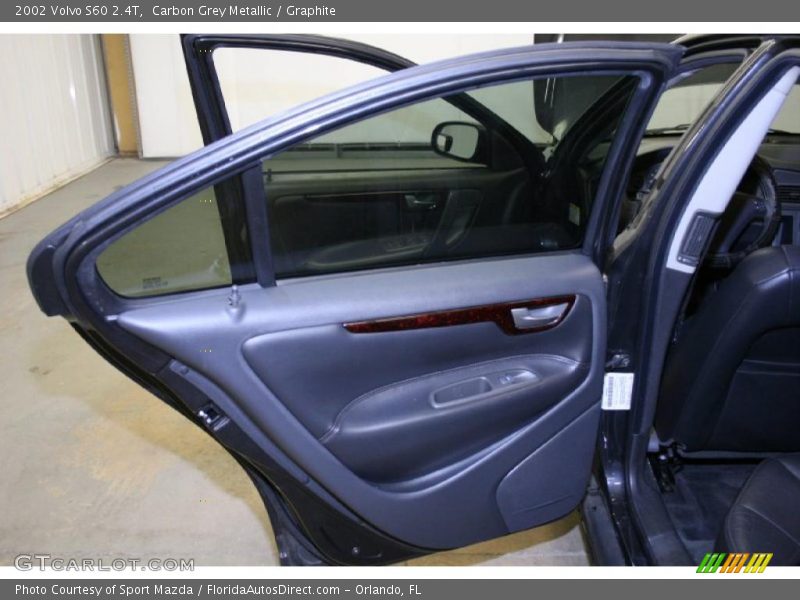 Carbon Grey Metallic / Graphite 2002 Volvo S60 2.4T