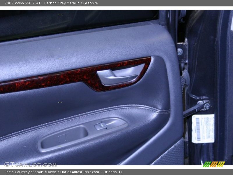 Carbon Grey Metallic / Graphite 2002 Volvo S60 2.4T