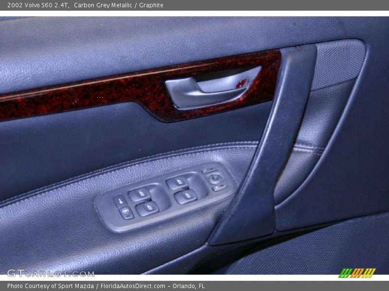 Carbon Grey Metallic / Graphite 2002 Volvo S60 2.4T