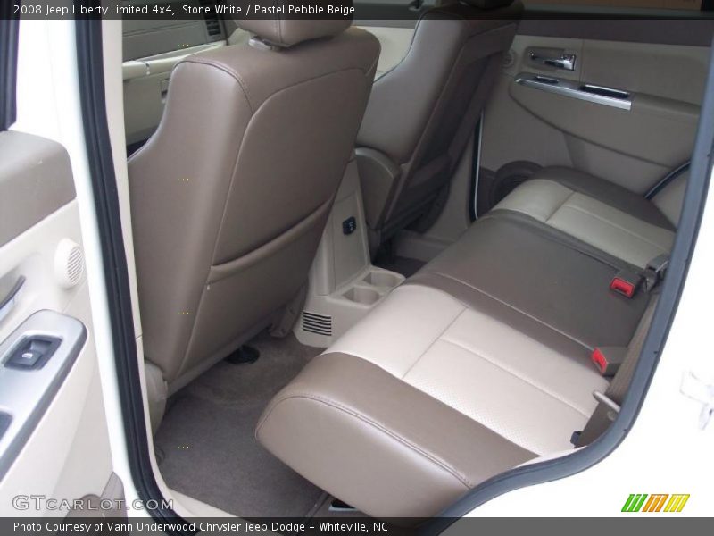 Stone White / Pastel Pebble Beige 2008 Jeep Liberty Limited 4x4
