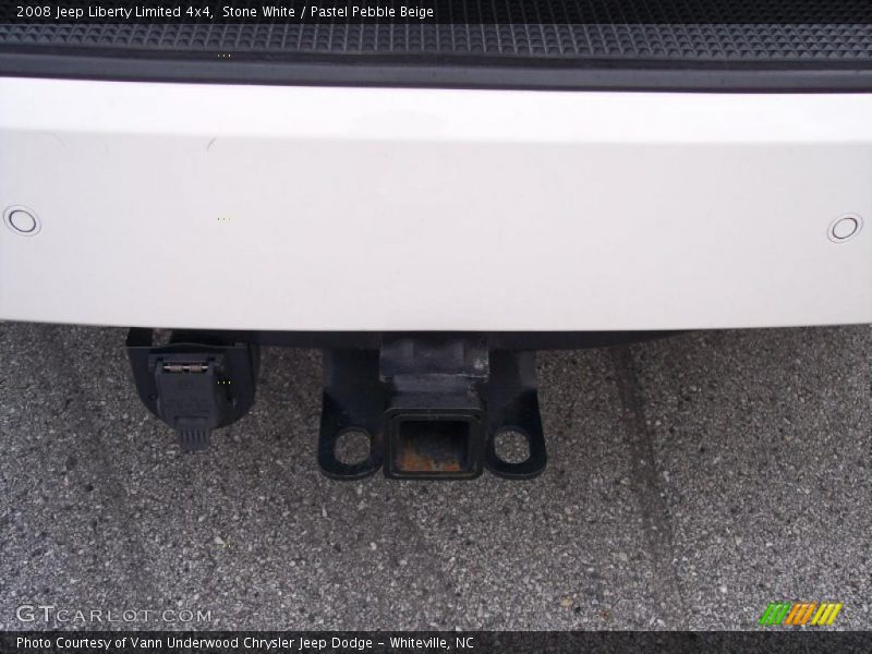 Stone White / Pastel Pebble Beige 2008 Jeep Liberty Limited 4x4