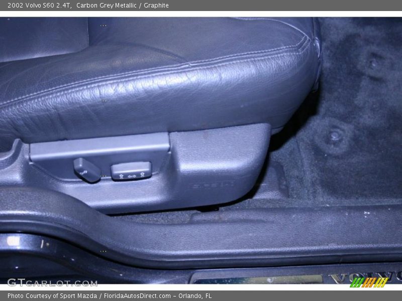 Carbon Grey Metallic / Graphite 2002 Volvo S60 2.4T
