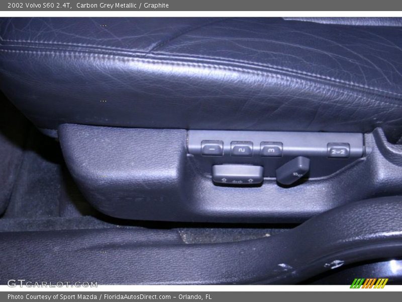Carbon Grey Metallic / Graphite 2002 Volvo S60 2.4T