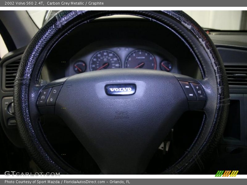 Carbon Grey Metallic / Graphite 2002 Volvo S60 2.4T