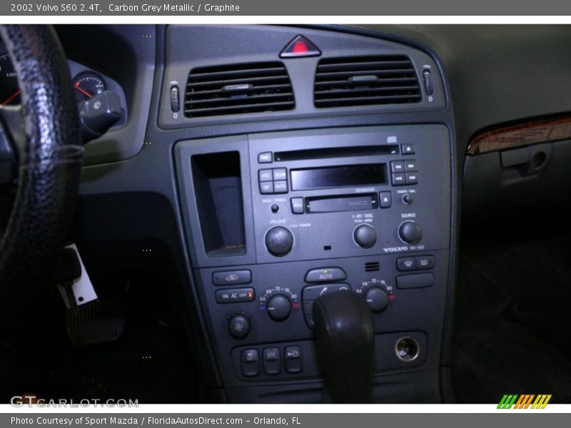 Carbon Grey Metallic / Graphite 2002 Volvo S60 2.4T