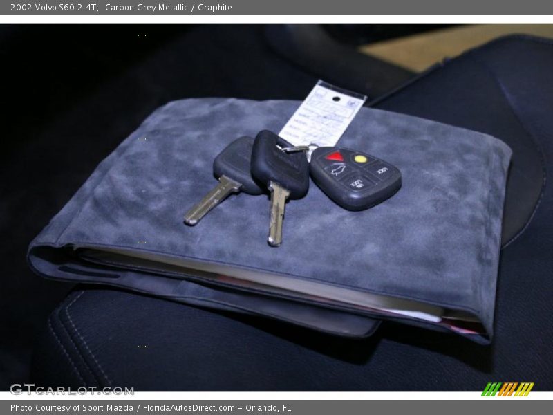 Carbon Grey Metallic / Graphite 2002 Volvo S60 2.4T