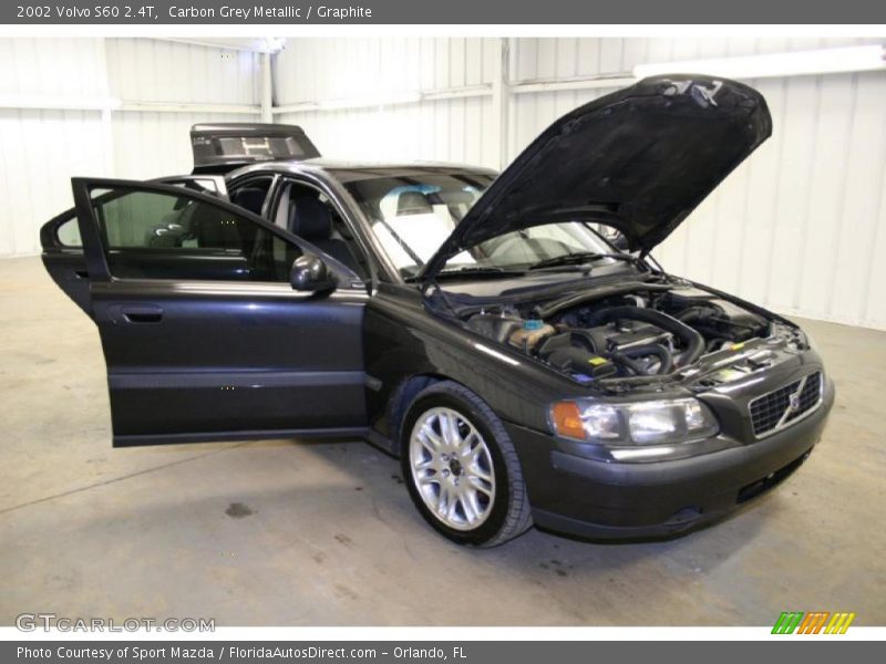 Carbon Grey Metallic / Graphite 2002 Volvo S60 2.4T