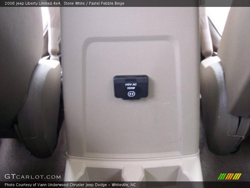 Stone White / Pastel Pebble Beige 2008 Jeep Liberty Limited 4x4