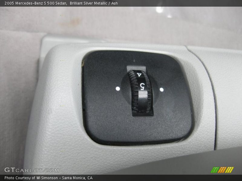 Brilliant Silver Metallic / Ash 2005 Mercedes-Benz S 500 Sedan