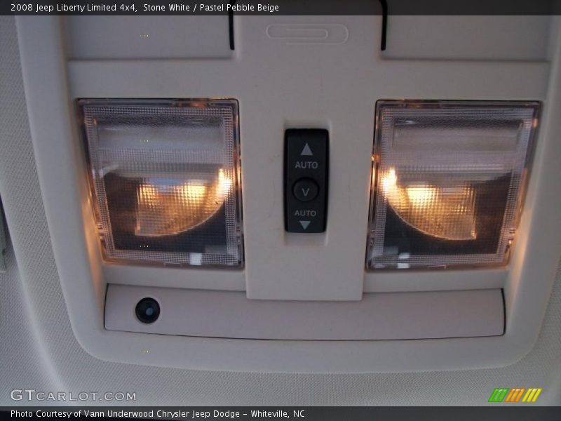 Stone White / Pastel Pebble Beige 2008 Jeep Liberty Limited 4x4