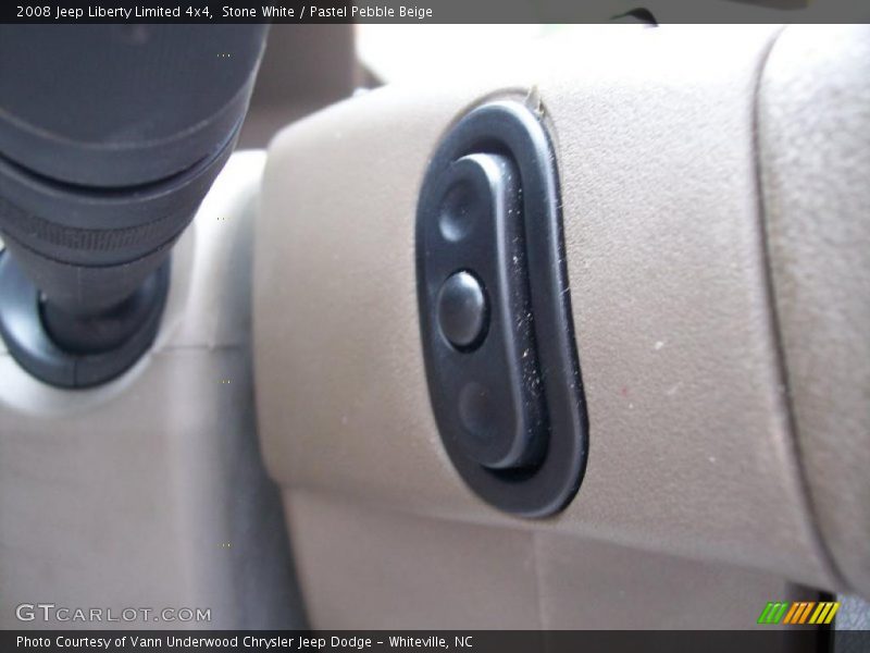Stone White / Pastel Pebble Beige 2008 Jeep Liberty Limited 4x4