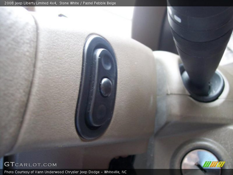 Stone White / Pastel Pebble Beige 2008 Jeep Liberty Limited 4x4