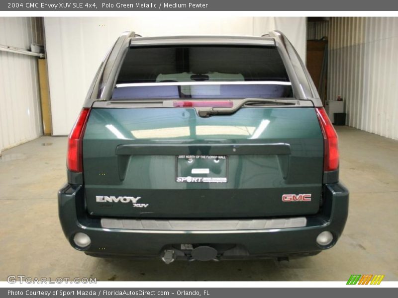 Polo Green Metallic / Medium Pewter 2004 GMC Envoy XUV SLE 4x4