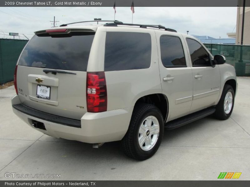 Gold Mist Metallic / Ebony 2009 Chevrolet Tahoe LT