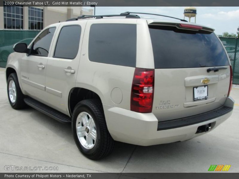 Gold Mist Metallic / Ebony 2009 Chevrolet Tahoe LT