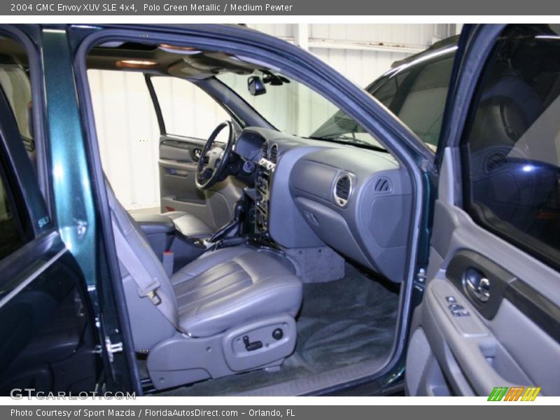Polo Green Metallic / Medium Pewter 2004 GMC Envoy XUV SLE 4x4