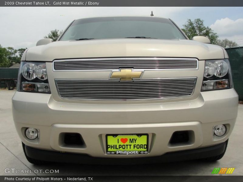 Gold Mist Metallic / Ebony 2009 Chevrolet Tahoe LT