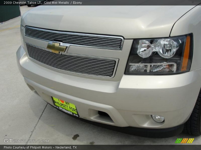 Gold Mist Metallic / Ebony 2009 Chevrolet Tahoe LT