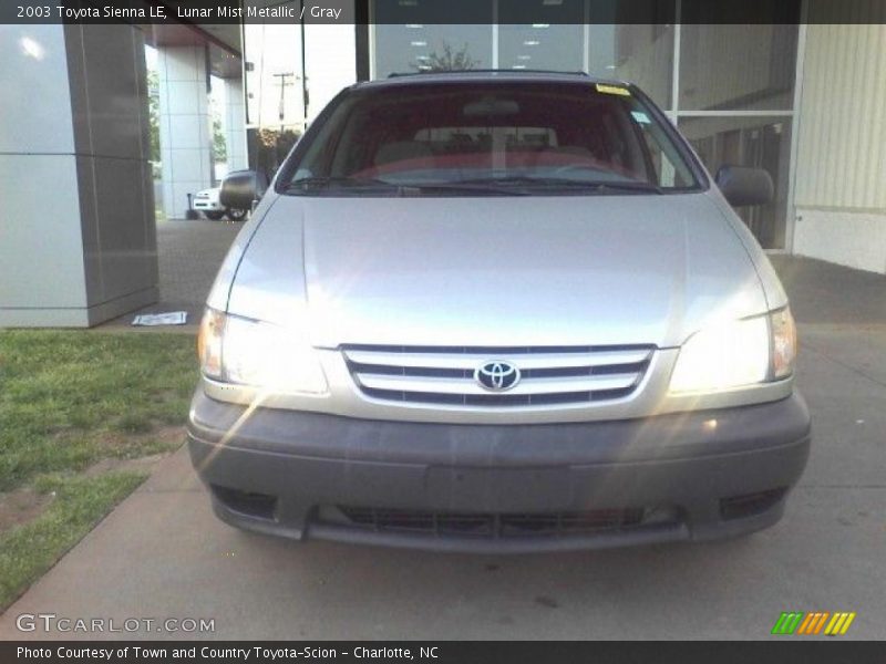 Lunar Mist Metallic / Gray 2003 Toyota Sienna LE