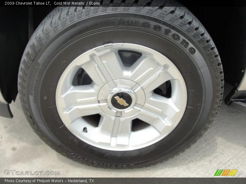 Gold Mist Metallic / Ebony 2009 Chevrolet Tahoe LT