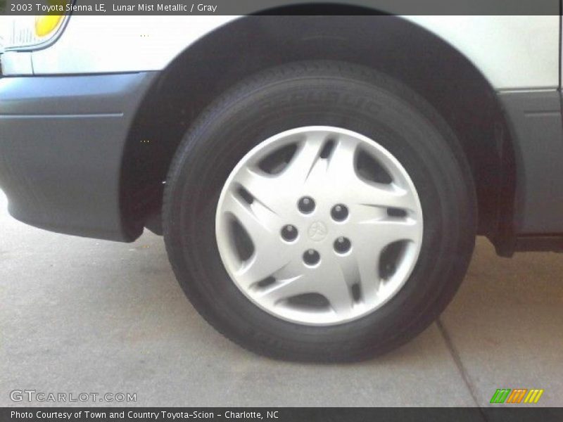 Lunar Mist Metallic / Gray 2003 Toyota Sienna LE