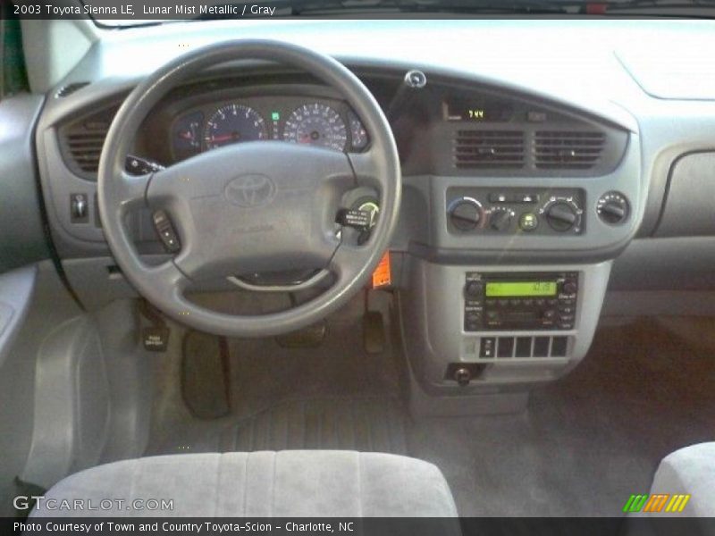 Lunar Mist Metallic / Gray 2003 Toyota Sienna LE