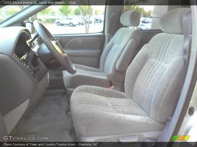 Lunar Mist Metallic / Gray 2003 Toyota Sienna LE
