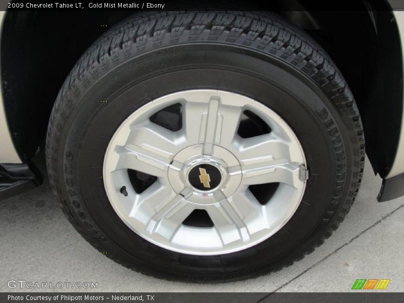 Gold Mist Metallic / Ebony 2009 Chevrolet Tahoe LT