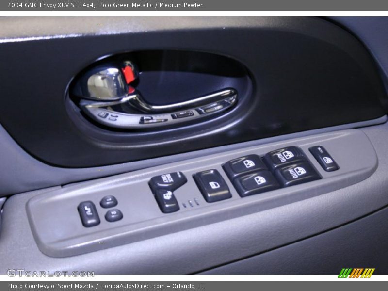 Polo Green Metallic / Medium Pewter 2004 GMC Envoy XUV SLE 4x4