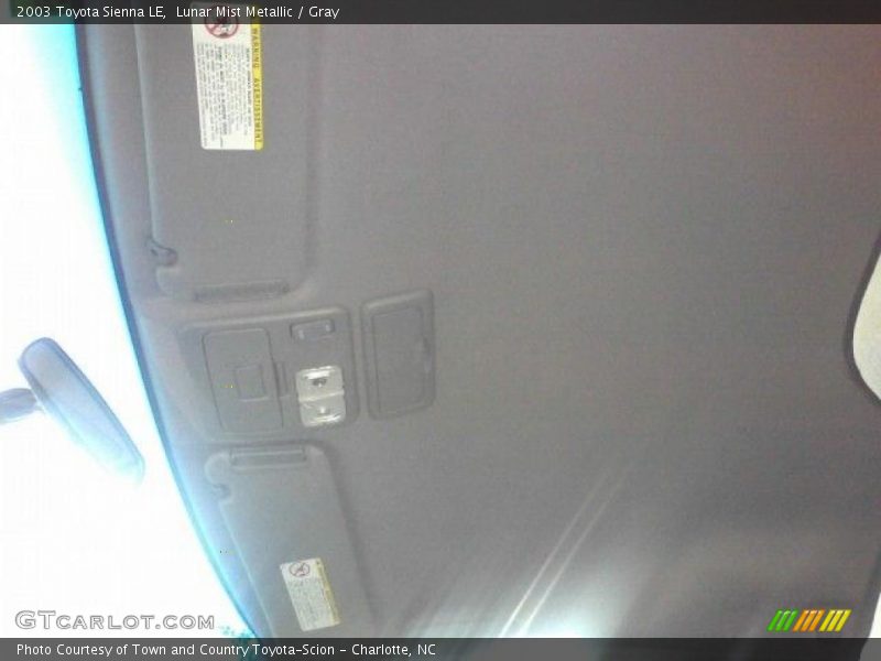 Lunar Mist Metallic / Gray 2003 Toyota Sienna LE
