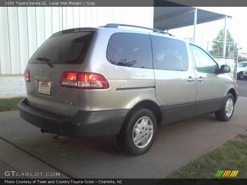 Lunar Mist Metallic / Gray 2003 Toyota Sienna LE