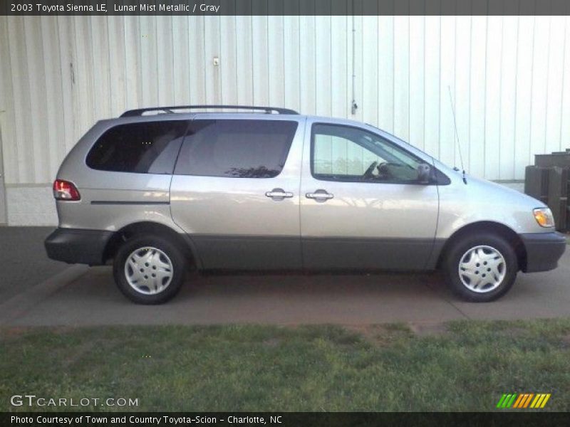 Lunar Mist Metallic / Gray 2003 Toyota Sienna LE