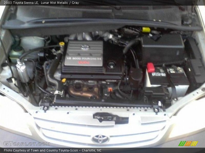 Lunar Mist Metallic / Gray 2003 Toyota Sienna LE