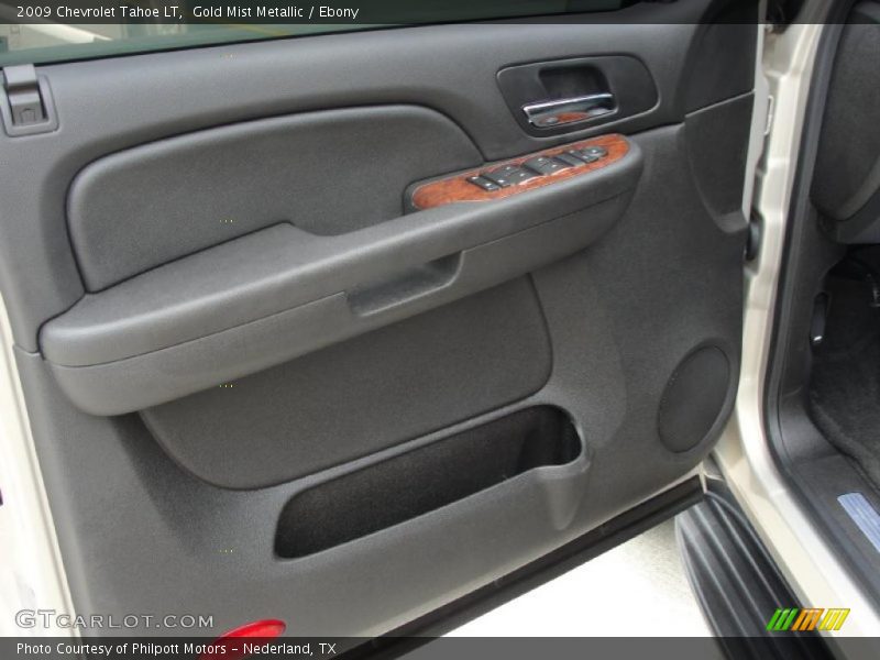 Gold Mist Metallic / Ebony 2009 Chevrolet Tahoe LT