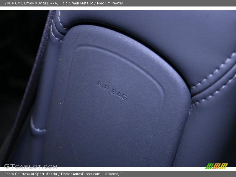 Polo Green Metallic / Medium Pewter 2004 GMC Envoy XUV SLE 4x4