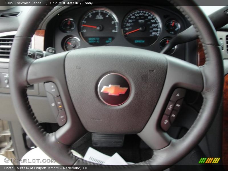 Gold Mist Metallic / Ebony 2009 Chevrolet Tahoe LT