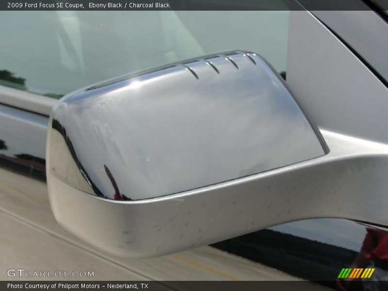Ebony Black / Charcoal Black 2009 Ford Focus SE Coupe
