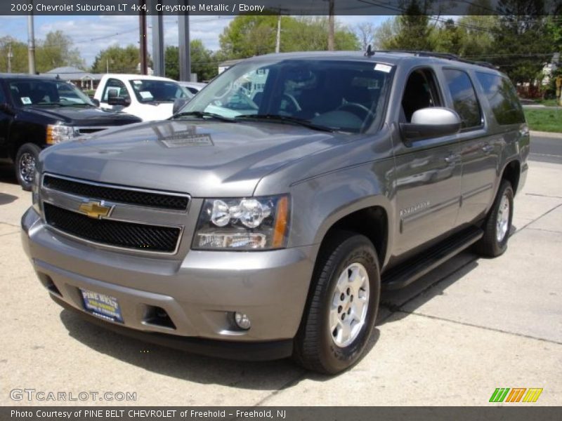 Greystone Metallic / Ebony 2009 Chevrolet Suburban LT 4x4