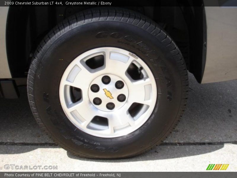 Greystone Metallic / Ebony 2009 Chevrolet Suburban LT 4x4
