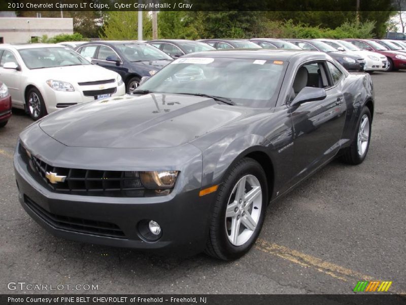 Cyber Gray Metallic / Gray 2010 Chevrolet Camaro LT Coupe