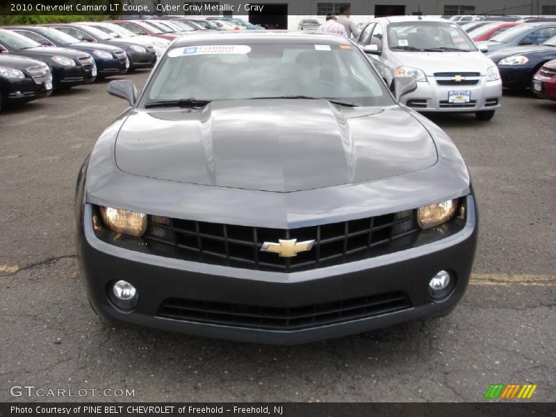 Cyber Gray Metallic / Gray 2010 Chevrolet Camaro LT Coupe