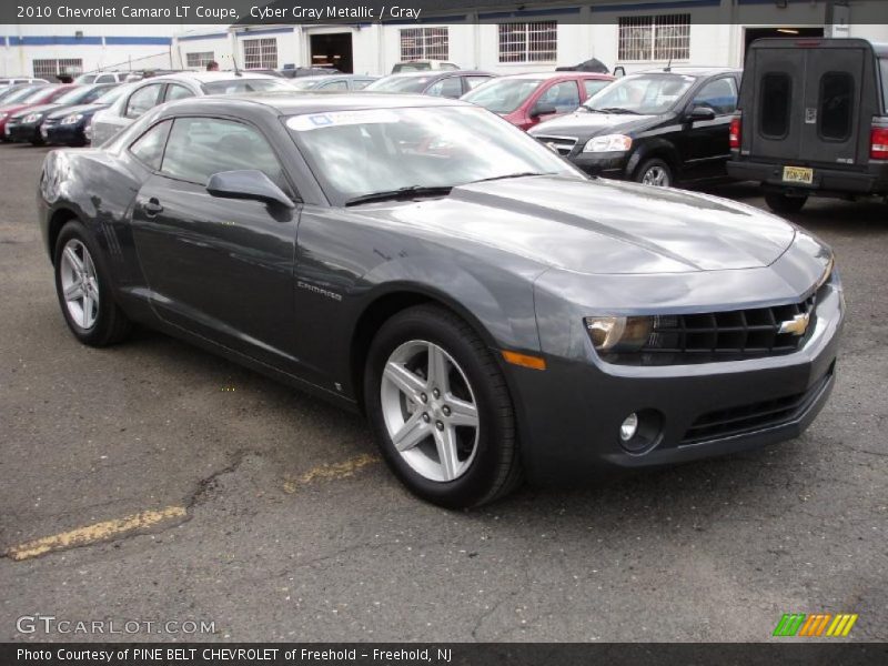 Cyber Gray Metallic / Gray 2010 Chevrolet Camaro LT Coupe