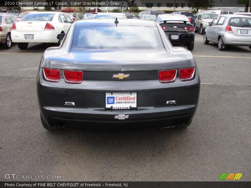 Cyber Gray Metallic / Gray 2010 Chevrolet Camaro LT Coupe
