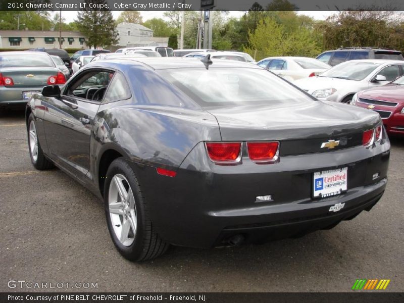 Cyber Gray Metallic / Gray 2010 Chevrolet Camaro LT Coupe